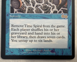 1x Time Spiral Urza's Saga MTG Magic the Gathering NM - Image 3