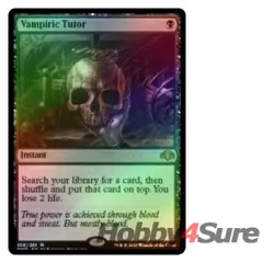 Foil Vampiric Tutor M/NM Magic: The Gathering MTG Dominaria Remastered - Image 1