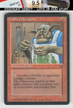 Magic_the_gathering Fallen Empires Goblin Chirurgeon (Gelon) - Image 1