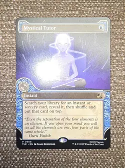 MTG - TLE - Mystical Tutor (Showcase) #308 - Near Mint Normal - Image 1