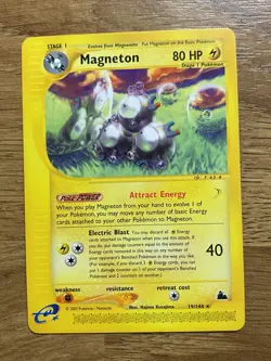 Pokemon TCG Magneton Skyridge 19/144 Regular Rare - MINT CONDITION! - Image 1