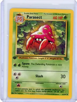 Parasect Jungle Uncommon 1st Edition 41/64 1999 Pokemon - Image 1