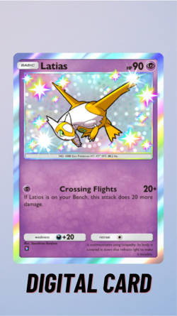 Latias Shiny Fantastical Parade Pokemon TCG Pocket 1 Star ⭐ (English) - Image 1