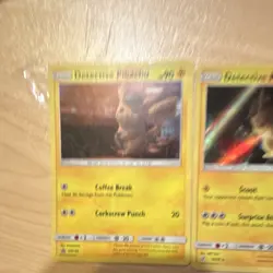 Pokemon TCG Detective Pikachu Holo lot of 2 - Image 2