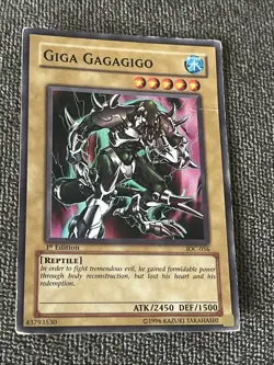 Giga Gagagigo - IOC-056 - Common - 1st Edition YuGiOh! Invasion of Chaos - Image 1