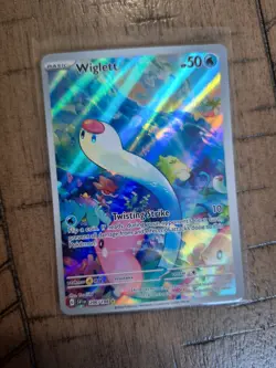 Pokemon Wiglett 206/198 SV01: Scarlet & Violet Base Set Holo Illustration Rare - Image 1