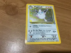 Pokemon WOTC Wigglytuff Jungle Holo Card 16/64 LP Vintage Light Play Card - Image 1