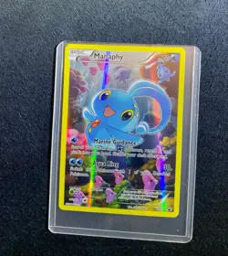 Manaphy XY113 Black Star Promo Full Art Holo Pokemon Card Mint Ungraded - Image 1