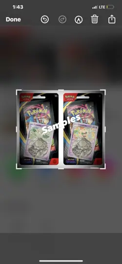 Pokemon ME02 Phantasmal Flames Checklane Blister Case 24ct Dollar Tree Sealed - Image 2