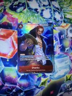 One Piece Cards Game - Shanks (Alt Art) OP12-008 R Legacy of the Master English - Image 1