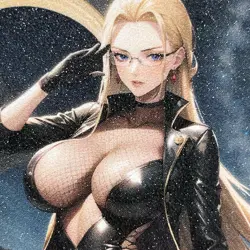 One Piece Kalifa Sexy Hot Anime Waifu Girl Doujin Lewd Goddess Glitter Art Card - Image 3
