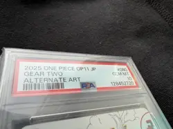 PSA 10 Gear 2 OP11-080 Luffy Parallel A Fist of Divine Speed ONE PIECE Japanese - Image 4