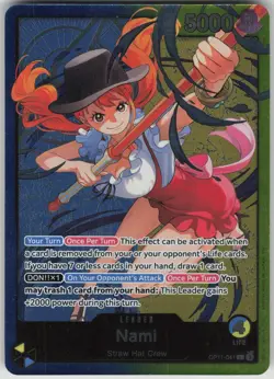 One Piece TCG Nami - (Nami Deck) L Learn Together Deck Set OP11-041 - Image 1