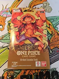 One Piece English PRB-01 Premium The Best Sleeved Booster Pack New Sealed - Image 1