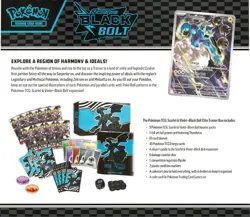 Pokemon Scarlet and Violet Black Bolt Pokemon Center Elite Trainer Box ETB - Image 2