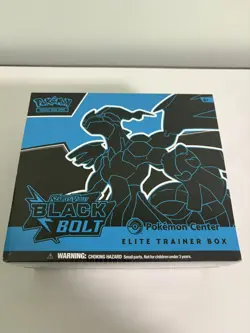 Pokemon Scarlet and Violet Black Bolt Pokemon Center Elite Trainer Box ETB - Image 1