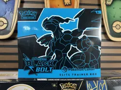 Pokemon Scarlet and Violet Black Bolt Pokemon Center Elite Trainer Box ETB - Image 1