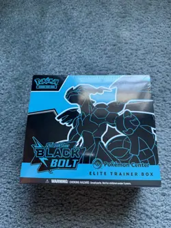 Pokemon Center Scarlet & Violet Black Bolt Elite Trainer Box ETB - Image 1