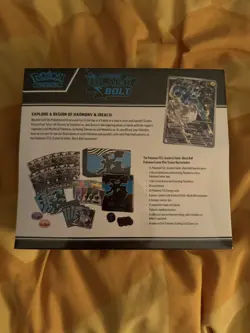 Scarlet And Violet Black Bolt Pokemon Center Elite Trainer Box (PC ETB) Sealed - Image 2