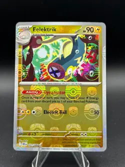 Eelektrik 031/086 Master Ball Pattern Sv: Black Bolt Pokemon TCG NM - Image 1