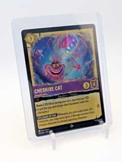 Lorcana - Cheshire Cat - Inexplicable - FOIL 60/204 Whispers in the Well NM - Image 1