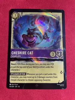 Cheshire Cat - Inexplicable 60/204 Whispers in the Well Cold Foil - Image 1