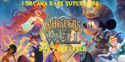 Disney Lorcana Whispers In The Well – Choose Your Card Rare Super Legendary - Image 1