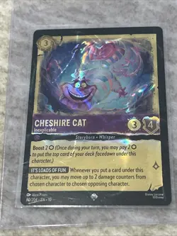 Cheshire Cat - Inexplicable 60/204 Whispers in the Well Cold Foil - Image 1