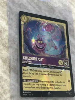 Cheshire Cat - Inexplicable 60/204 Whispers in the Well Cold Foil - Image 3