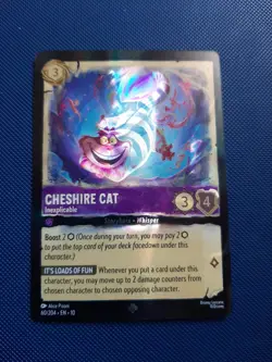Cheshire Cat Inexplicable 60/204 Whispers in the Well Cold Foil - Image 1