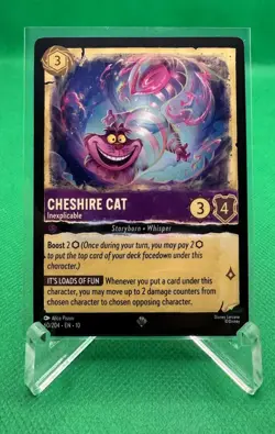 Lorcana Cheshire Cat - Inexplicable 60/204 Whispers in the Well Regular - Image 1