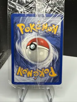 2001 Pokemon SEALED Entei 34 Black Star Movie Promo Reverse Holo Neo - Image 2