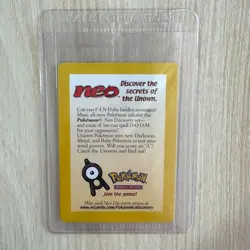 Entei #34 Black Star Promo Sealed Reverse Holo 2001 Neo Movie Promo Pokemon Card - Image 3