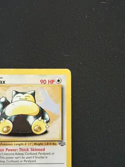 Pokemon TCG Snorlax Jungle Card 27/64 Unlimited Rare, Non-Holo HP - Image 3