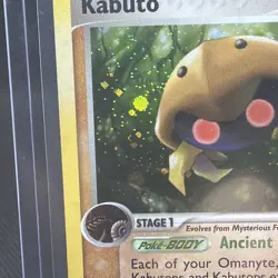 Kabuto 36/92 Legend Maker Holo Promo Stamped LP Vintage Pokemon Card 2006 - Image 5