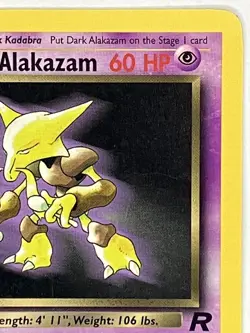Dark Alakazam LP 18/82 1st Edition Team Rocket Pokemon TCG Regular - Image 4
