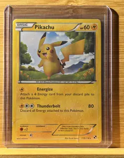 Pikachu 115/114 - Secret Rare Holo - Pokemon TCG: Black& White (2011) - Image 1
