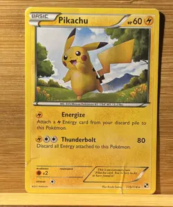 Pikachu 115/114 - Secret Rare Holo - Pokemon TCG: Black& White (2011) - Image 3