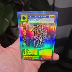 Vintage 1999 SkullGreymon 1st Edition St-32 Digimon Card Bandai - Image 1