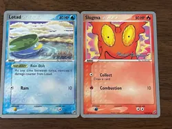 Pokemon TCG 2005 World Championships Deck 2 Card Lot - Lotad Slugma - LP - Image 1