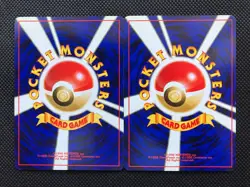 Espeon Umbreon Set Japanese Pokemon Card Old Back Vintage Eeveelution EXC - Image 2