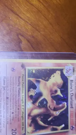Vintage Pokemon Cards Mewtwo, Charizard, Blaine’s Charizard Good Condition - Image 2