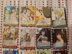 Weiss Schwarz Is it Wrong Card Lot ×16 All Foils Super Rare (SR), RR, R English - Image 2