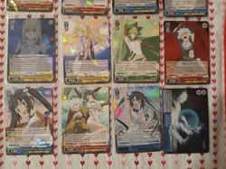 Weiss Schwarz Is it Wrong Card Lot ×16 All Foils Super Rare (SR), RR, R English - Image 3