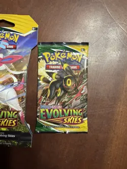 Pokemon TCG: Sword & Shield- (3)Evolving Skies Booster Packs- NEW/FACTORY SEALED - Image 4