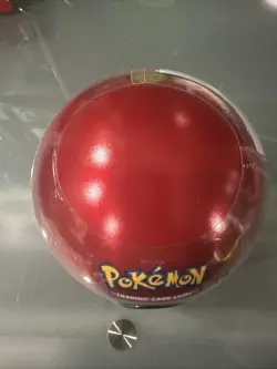 2020 Pokemon TCG PokeBall Tin - Poke Ball A22 - Factory Sealed - Evolving Skies - Image 2