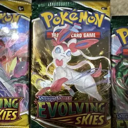 Pokemon TCG Sword & Shield Evolving Skies Booster Pack - New and Factory Sealed - Image 5