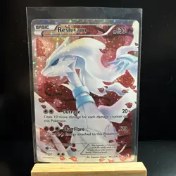 Pokemon Reshiram (Full Art) RC22/RC25 Legendary Treasures: Radiant Collection NM - Image 1