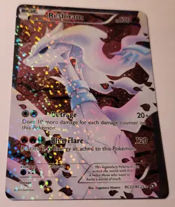 Pokemon Reshiram (Full Art) RC22/RC25 Legendary Treasures: Radiant Collection NM - Image 4