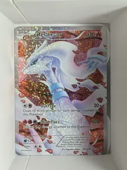 Pokemon TCG Reshiram(Full Art) RC22/RC25 Legendary Treasures: Radiant Collection - Image 1